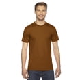 thumbnail image 1 of American Apparel Unisex Fine Jersey Short-Sleeve T-Shirt (2001) -CAMEL -XS, 1 of 3