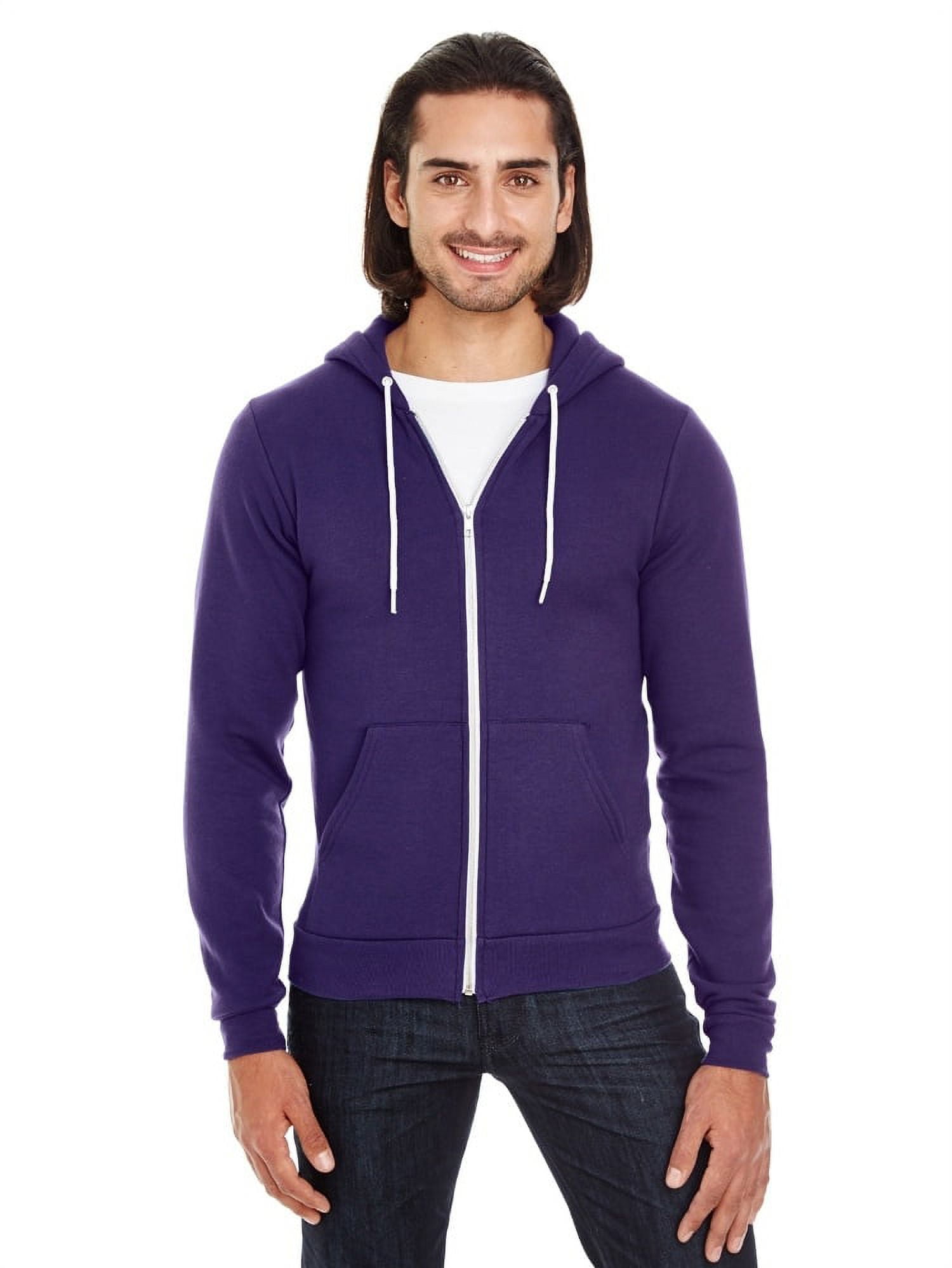 American apparel purple hoodie hotsell