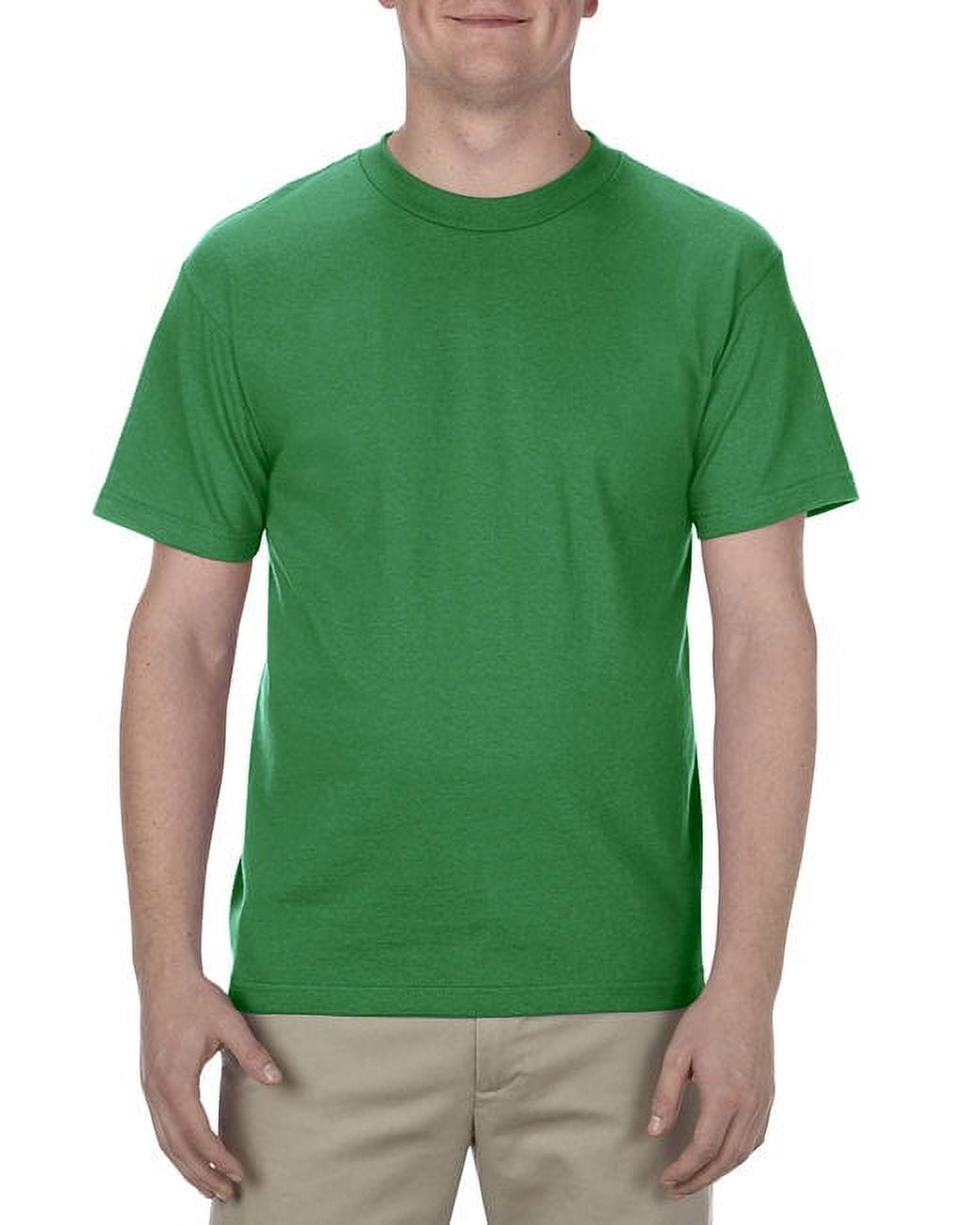 Alstyle Classic T-Shirt - Athletic Heather, Medium, 100% Cotton, Pull-On Comfort - View #5