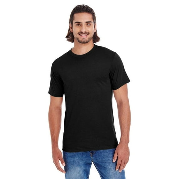 American Apparel 2001ORW Unisex Organic Fine Jersey Classic T-Shirt - BLACK - S