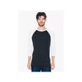 thumbnail image 1 of American Apparel Unisex Poly/Cotton 3/4 Sleeve Raglan Tee, 1 of 5