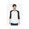 thumbnail image 1 of American Apparel Unisex Poly/Cotton 3/4 Sleeve Raglan Tee, 1 of 5