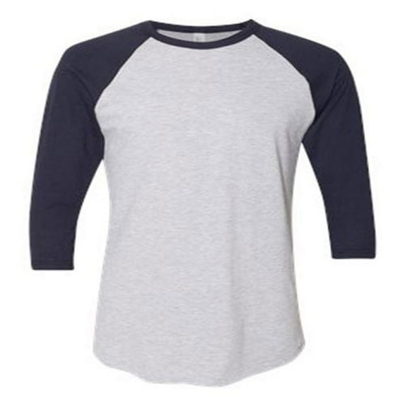 American Apparel Unisex Poly/Cotton 3/4 Sleeve Raglan Tee