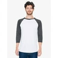 thumbnail image 1 of American Apparel Unisex Raglan Three-Quarter Sleeve Tee, 1 of 5
