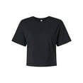 thumbnail image 1 of American Apparel - Women's Fine Jersey Boxy Tee - 102 - Black - Size: XL, 1 of 4