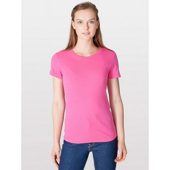 American Apparel Women's Fine Jersey T-Shirt