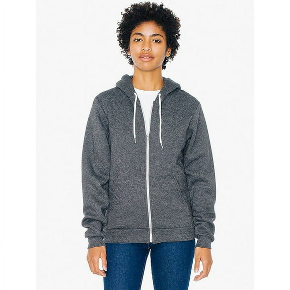 American Apparel Women's Flex Fleece Zip Hoodie
