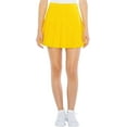 thumbnail image 1 of American Apparel Women's Gabardine Tennis Skirt, Gold, Small, 1 of 5