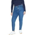 thumbnail image 1 of American Apparel Women's Pencil Jean, Medium Wash, 26W/30, 1 of 6