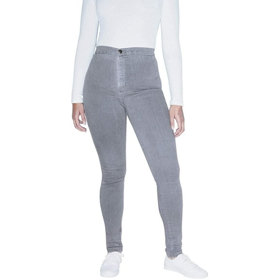 American Apparel Women's The Easy Jean, Grey, Small
