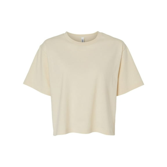 American Apparel - Women's Fine Jersey Boxy Tee - 102 - Creme - Size: M