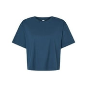 American Apparel - Womens Fine Jersey Boxy Tee - 102 - Sea Blue - Size M