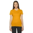 thumbnail image 1 of American Apparel Womens Fine Jersey Short-Sleeve T-Shirt (2102) -GOLD -2XL, 1 of 1