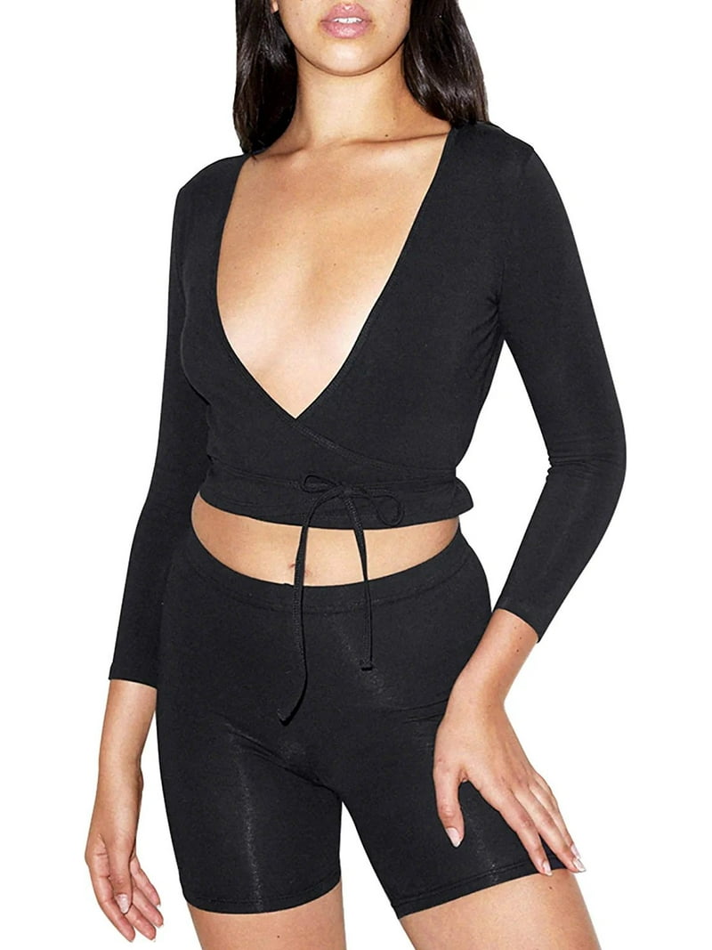 American Apparel Women's Cotton Spandex Fitted & Stretchy Julliard