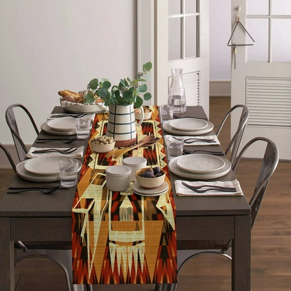 American Arrow Decoration Luxury Table Runner for Wedding Birthday Party Hotel Dining Table High Quality Table Cloth