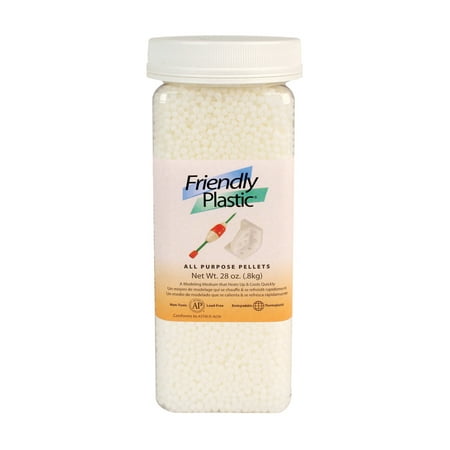 American Art Clay Friendly Plastic Pellets, 28 oz