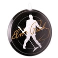 thumbnail image 1 of American Art Decor Distressed Elvis Presley Silhouette Signature Dome Metal Sign - 15.5", 1 of 6