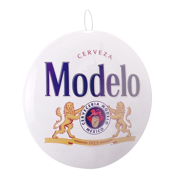 American Art Decor Distressed Modelo Dome Metal Sign - 15.5"