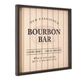 thumbnail image 1 of American Art Decor Framed Good Times Bourbon Bar Wall Decor - 18.75" x 18.75" x 1.25", 1 of 6