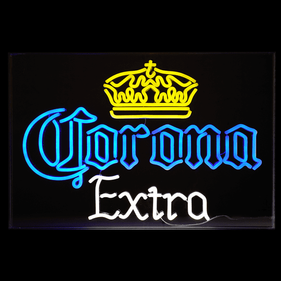 American Art Decor Licensed Corona Extra Acrylic LED Wall Decor Sign - 24" x 16"