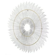 American Art Decor Metal Starburst Sunburst Wall Decor Sculpture by B.J. Keith 36