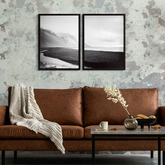 American Art Decor Molten Memories 2-Piece Framed Photographic Wall Decor - 25" x 38.25"