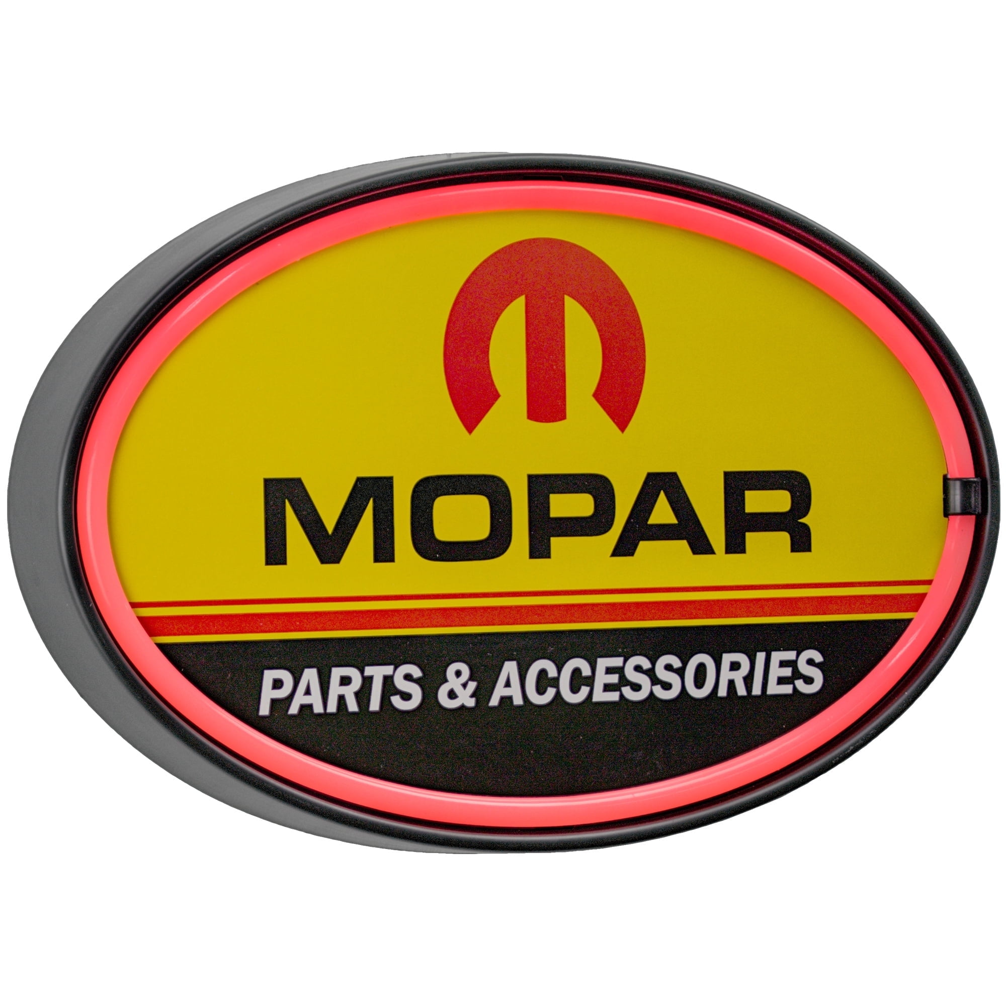 American Art Decor Mopar Chrysler Parts & Accessories LED Neon Light Sign , Multi-color - 9.5" H x 17" L x 1.5" D