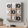 thumbnail image 1 of American Art Decor Rustic Magnetic Tic Tac Toe Board Game Set for Family - 15" x 15" x 2.5", 1 of 6