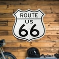 thumbnail image 1 of American Art Decor Route 66 Metal Sign 30" - Vintage Wall Art for Man Cave & Garage Decor, 1 of 9