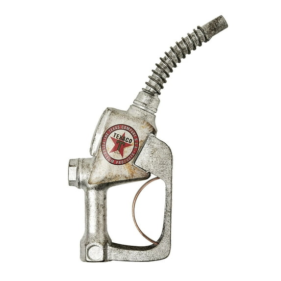 American Art Decor Texaco Metal Gas Nozzle Wall Decor 5.75" x 14.5" Sign