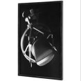 thumbnail image 1 of American Art Decor Vintage Microphone Black and White Framed Photo Art Print (37" x 25"), 1 of 6