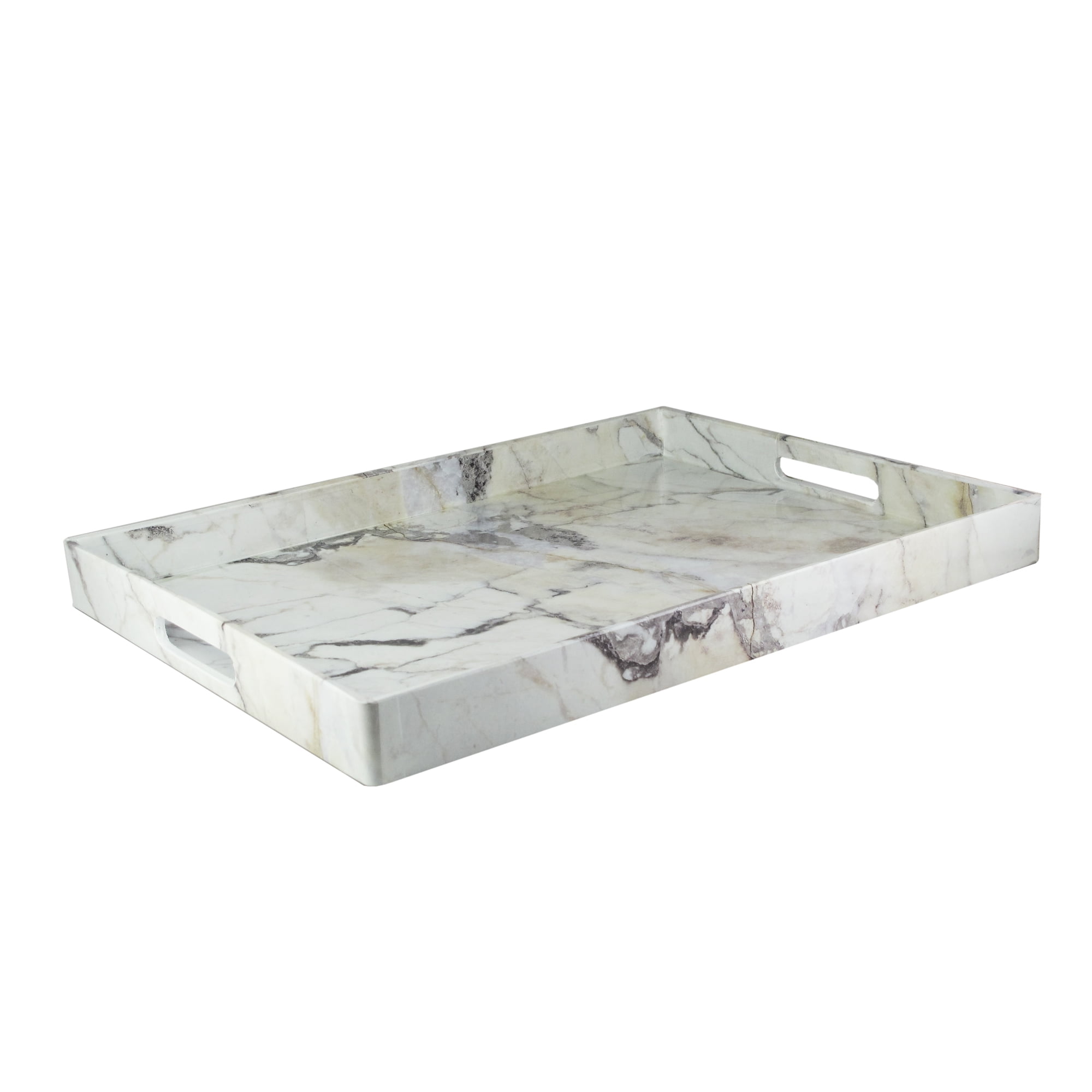 American Atelier, Marble Gray Finished, Polycarbonate Rectangular