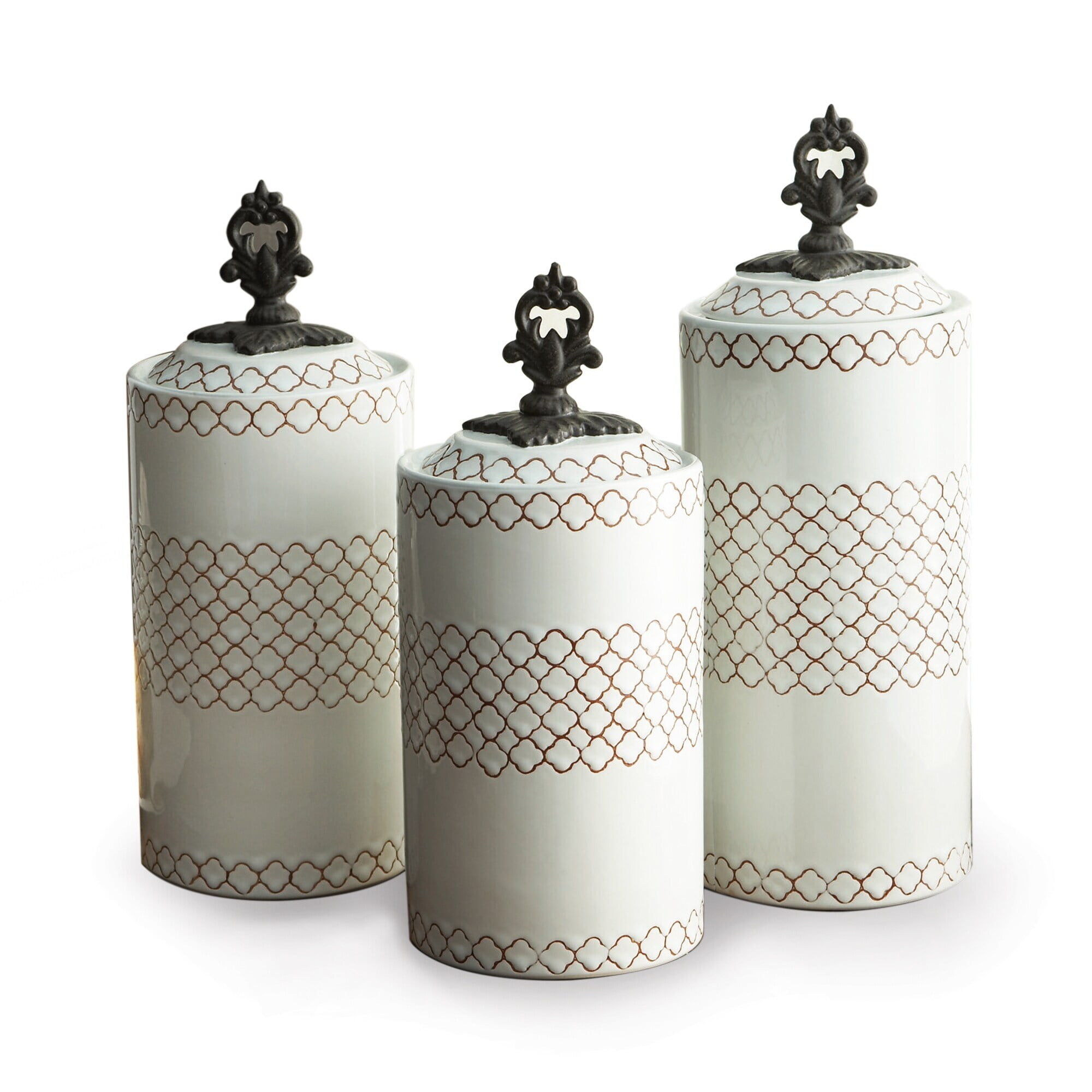 DAYYET Canisters Sets for the Kitchen, Airtight Kitchen Canisters