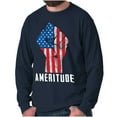 thumbnail image 1 of American Attitude Rebel Patriot Long Sleeve TShirt Men Women Brisco Brands S, 1 of 6