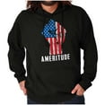 thumbnail image 1 of American Attitude Rebel Patriot Unisex Plus Fleece Graphic Hoodie Brisco Brands 2X, 1 of 6