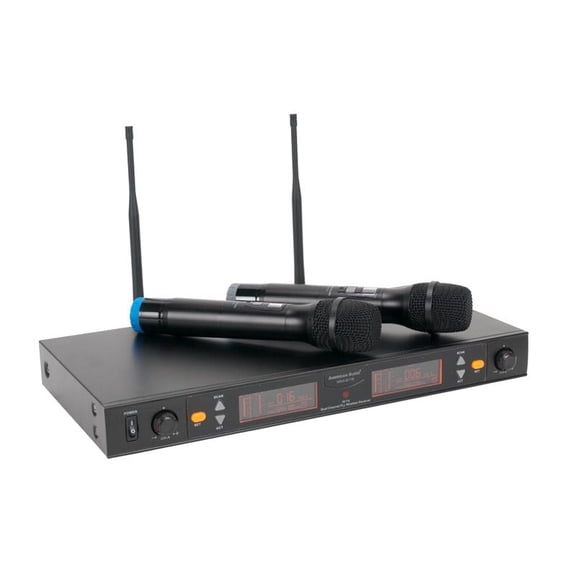 ADJ WMI419 Dual UHF Handheld Microphone Karaoke DJ Disco
