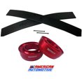 thumbnail image 1 of American Automotive - Full Lift Kit for 1987-2004 Dakota 2WD 3" Front Red T6 Billet Aluminum Spring Spacers + 2" Rear Steel Add-a-Leaf Springs Lift Kit, 1 of 6