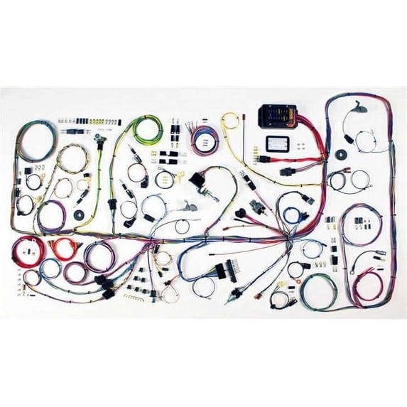 American Autowire 510317 Classic Update Complete Car Wiring Harness Complete - Bronco 1967-77
