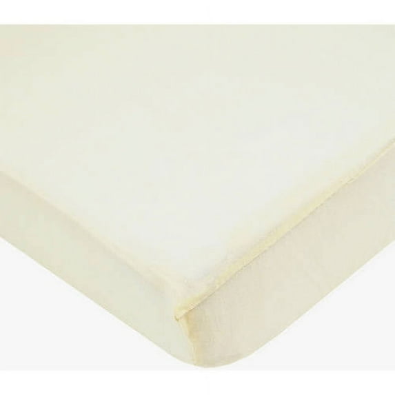 American Baby Co. Cotton Supreme Jersey Knit Fitted Crib Sheet, Ecru