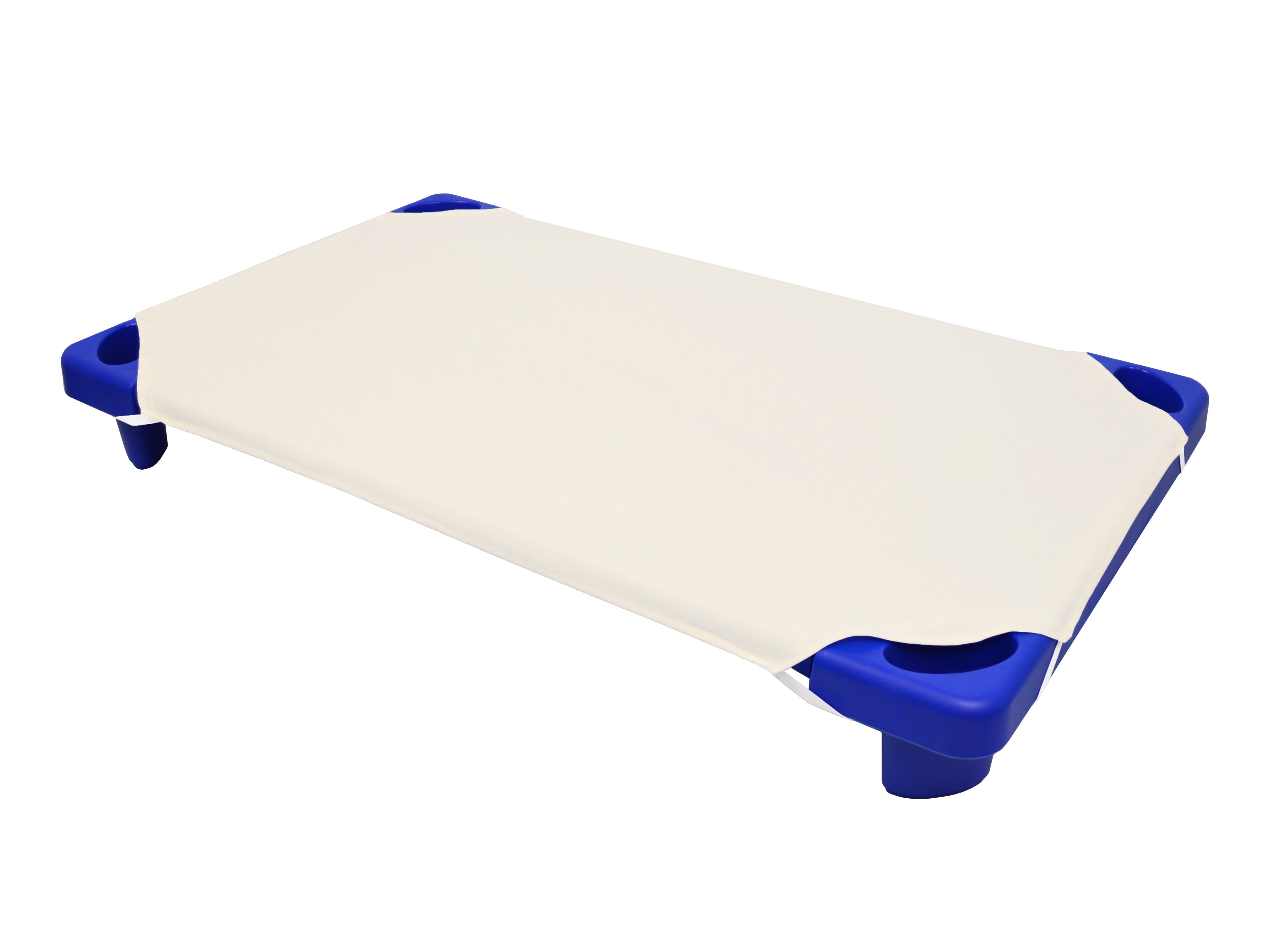 American Baby Company 100% Natural Cotton Percale Cot Sheet for Daycare Standard Size 23" x 51" - Soft & Breathable Cot Sheet for Daycare and Preschool, Cream