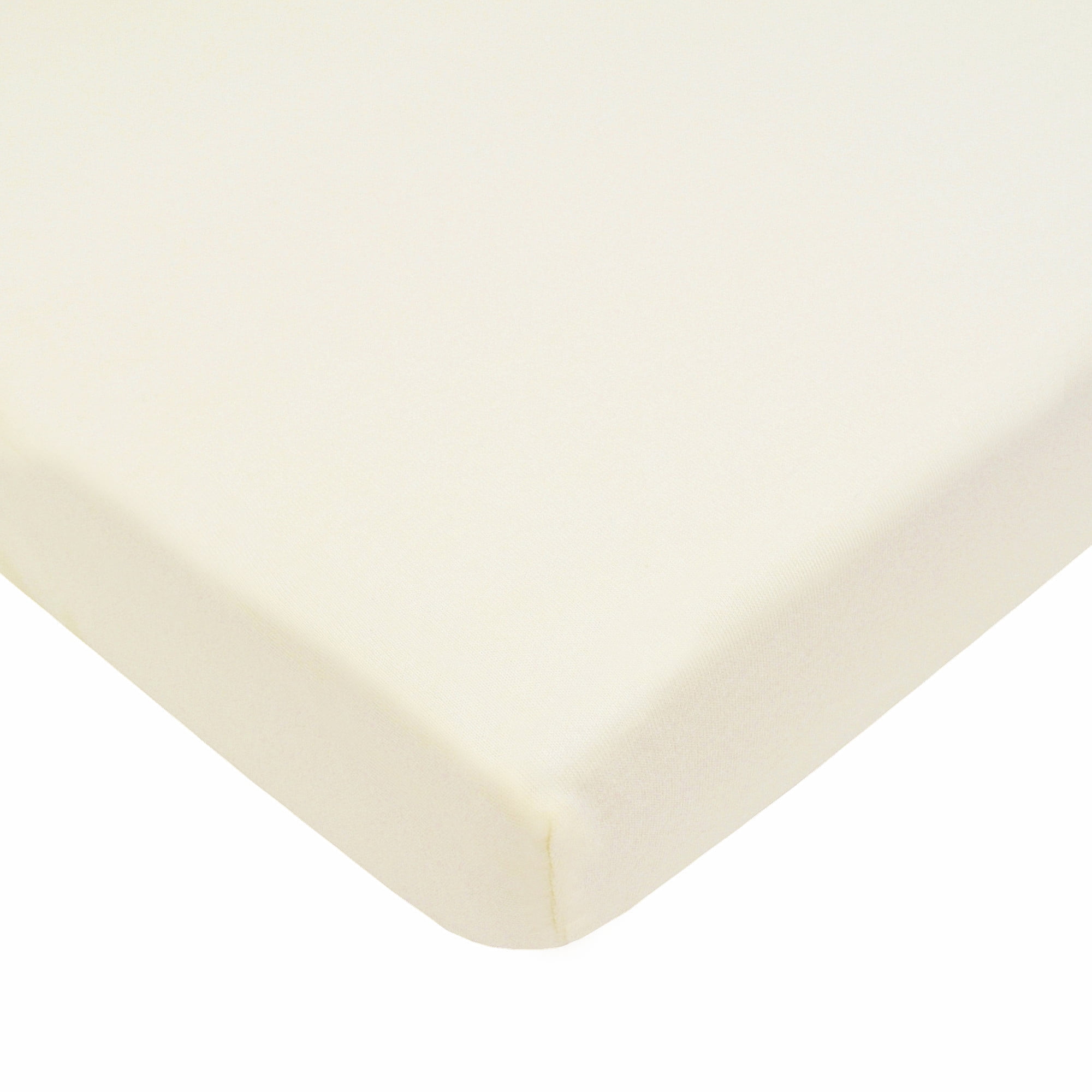 American Baby Co. Supreme Cotton Fitted Mini Crib Sheet, Ecru - Walmart.com