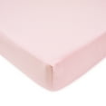 thumbnail image 1 of American Baby Co. Ultra Soft 100% Polyester Fitted Crib Sheet, Pink, 1 of 3