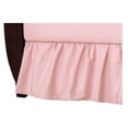 thumbnail image 1 of American Baby Company 100% Natural Cotton Percale Ruffled Crib Skirt, Blush Pink, Soft Breathable, for Girls, 1 of 3