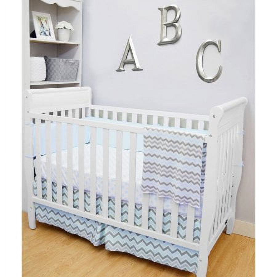 Organic Cotton Baby Blanket - 30x40 Inch Thermal Weave, Embroidered Teddy Patch