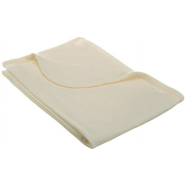 American Baby Company 30" X 40" - Soft 100% Cotton Thermal/Waffle Swaddle Blanket, White, 2 Count