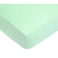 thumbnail image 1 of American Baby Company Classic Mint Polyester Fitted Sheets, Crib Bed, (4 Pieces), 1 of 7