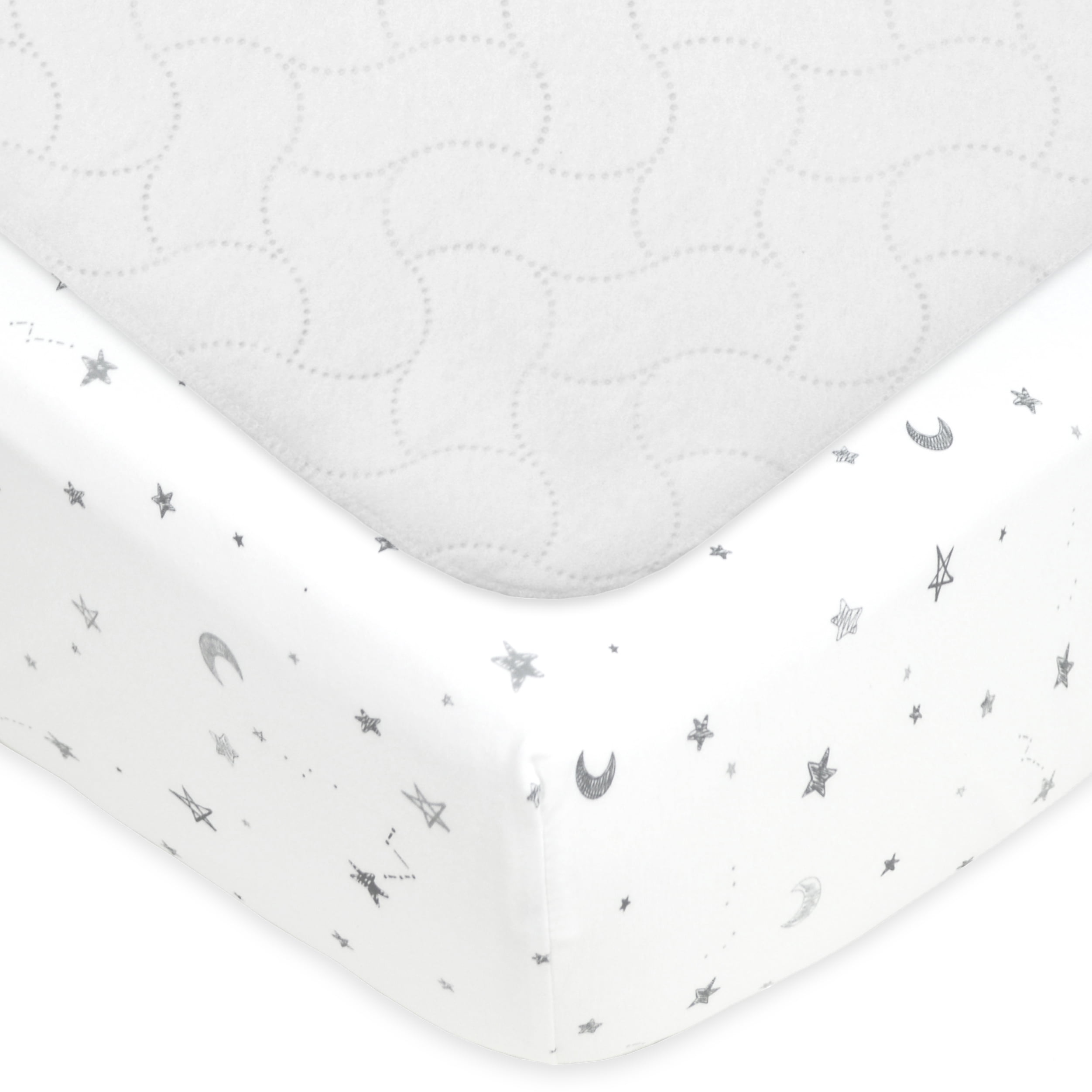 American Baby Company Crib Bedding Bundle Set, a 100 Cotton Fitted
