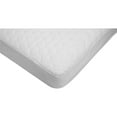 thumbnail image 1 of American Baby Company Waterproof Cradle/Bassinet Mattress Protector, Quilted Cotton Fitted Cradle/Bassinet Mattress Pad Cover, White, 33" x 15", 1 of 4