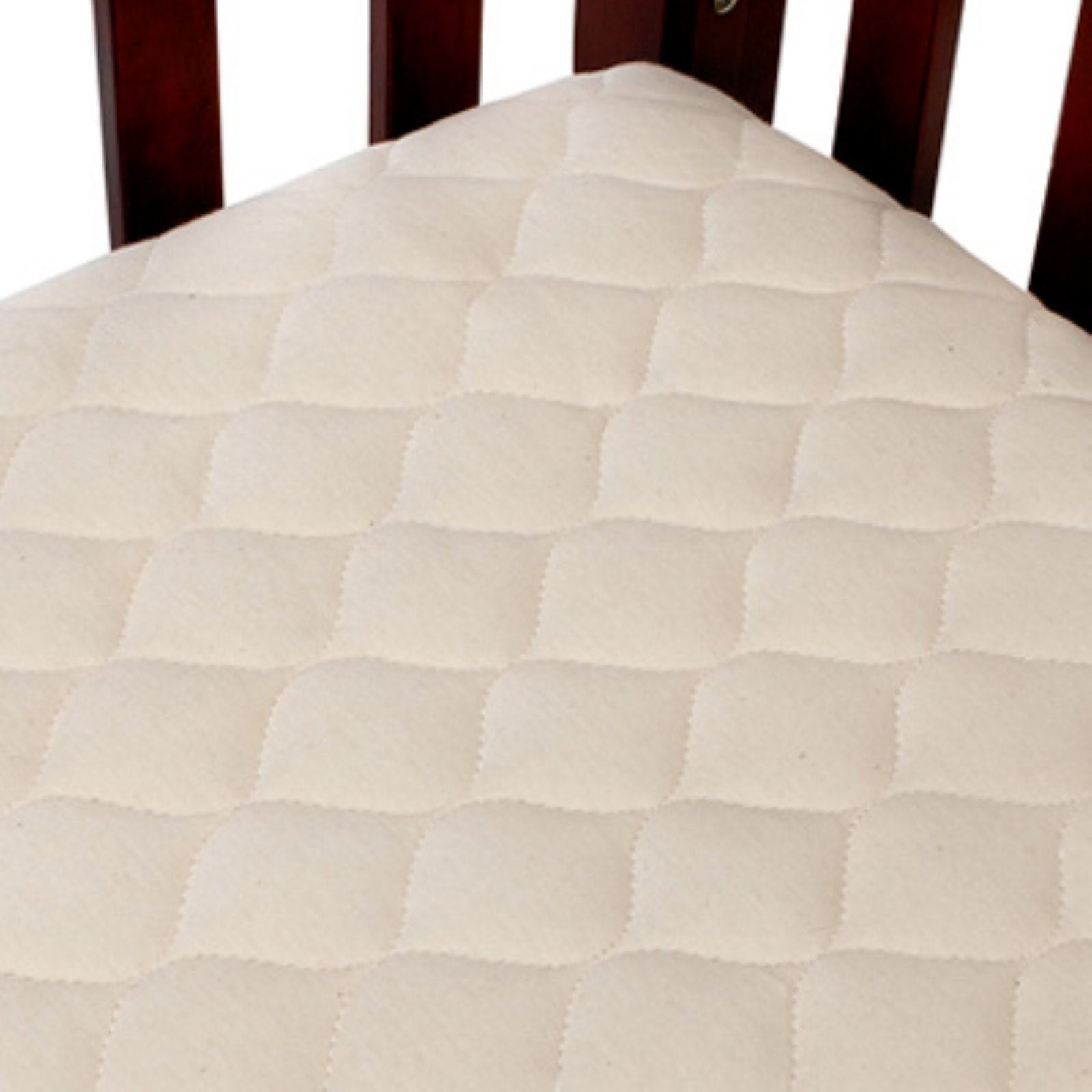 TL Care Waterproof Quilted Fitted Crib Mattress Cover Made with Organic  Cotton Top Layer - Natural