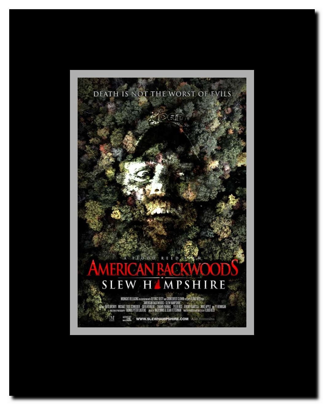 American Backwoods: Slew Hampshire Framed Movie Poster
